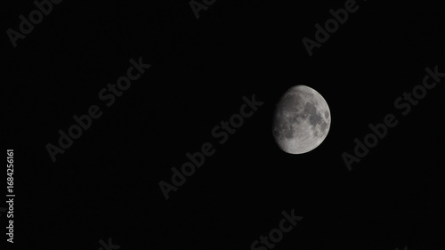 moon in the night sky