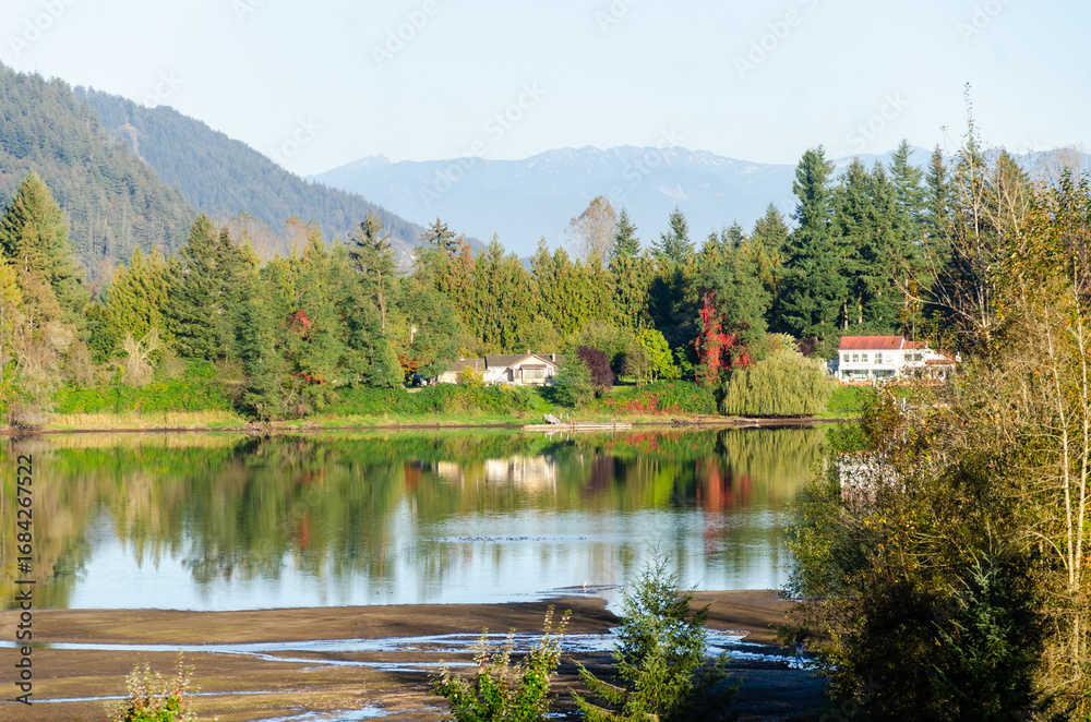 Fototapeta premium Neilson Regional Park, Mission, BC, Canada