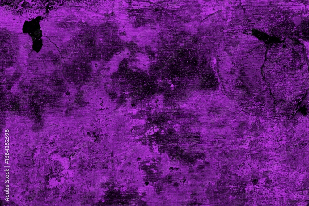 Obraz premium A vibrant pink grunge texture featuring distinct cracks and distressed organic patterns, perfect as a background or overlay. Suited for creative designs, bold artistic projects, and digital compositio