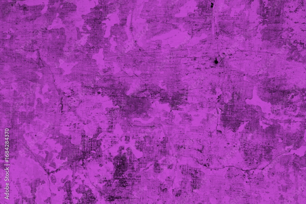Obraz premium A vibrant pink grunge texture featuring distinct cracks and distressed organic patterns, perfect as a background or overlay. Suited for creative designs, bold artistic projects, and digital compositio