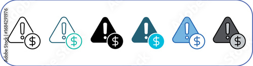 Sanction Icon Pack Multistyle Editable Stroke