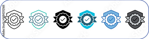 Credibility Icon Pack Multistyle Editable Stroke