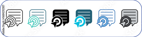 Objectivity Icon Pack Multistyle Editable Stroke