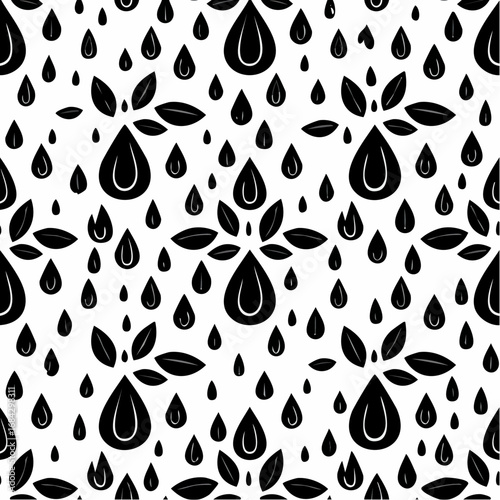 Pattern with abstract style
2