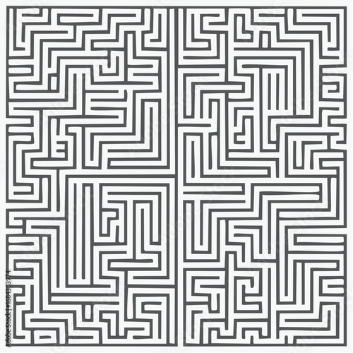 Abstract vector background design with maze mosaic texture good cover for book on psychology creative problem solving logical thinking study of human relations
1