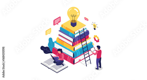 Unlock knowledge and ignite ideas with inspiring learning and innovation concepts