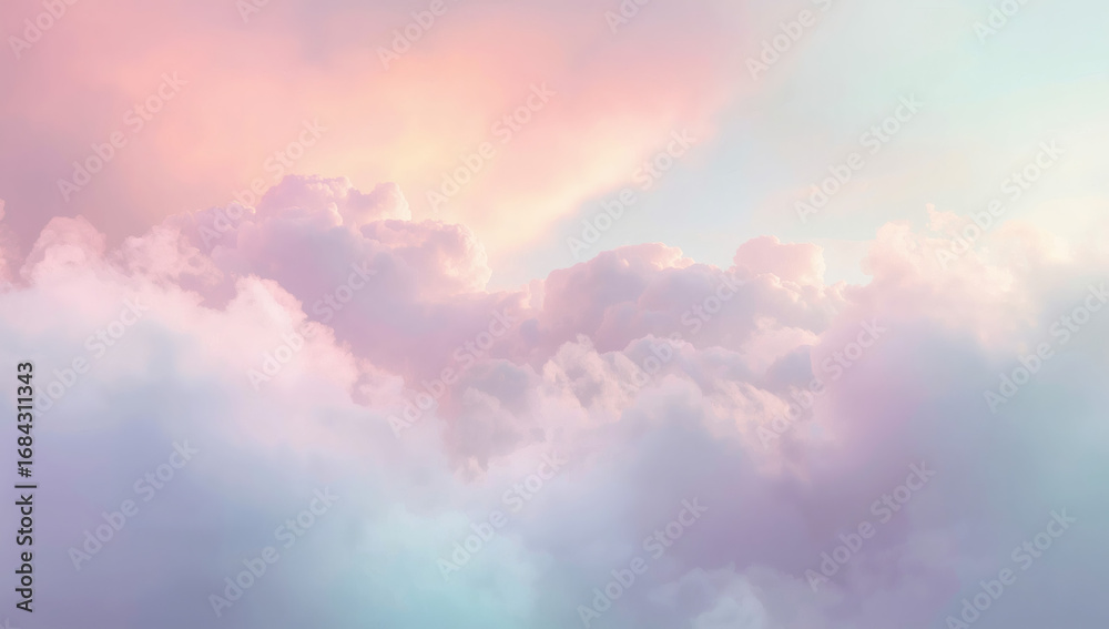Obraz premium Surreal Fantasy Landscape with Vibrant Pink Sky