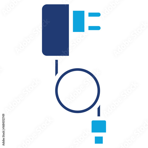 Charging Devices  mixed color icon