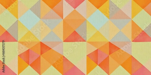 Wallpaper Mural Abstract geometric canvas texture with repeating pattern ,  weave,  minimal Torontodigital.ca