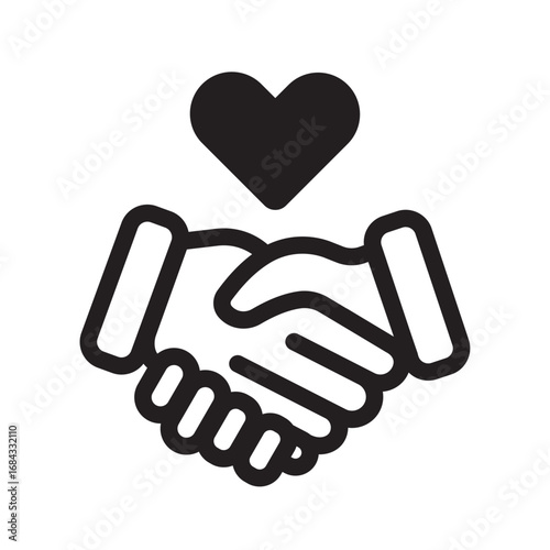 Trust and Empathy Icon of Empathy in Remote Work Icon Set