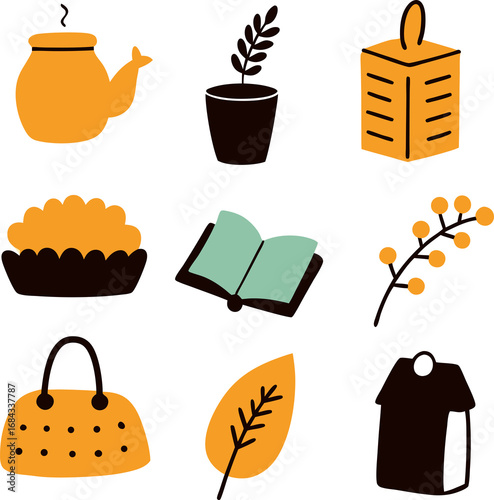 set of icons for design
