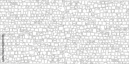 design element. Ancient brick wall texture