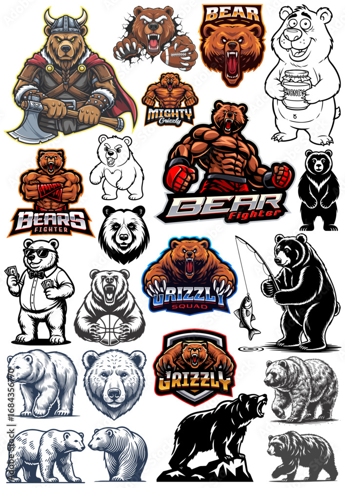 Fototapeta premium Bear