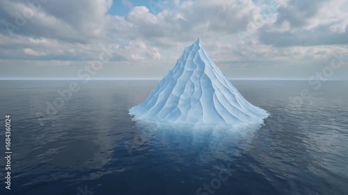iceberg sea ocean nature bg climate change