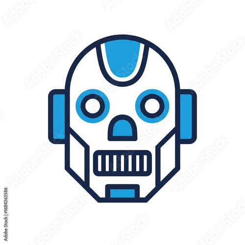 AI Robot Head