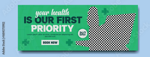 Doctor s stethoscope and medical uniform emerging from a laptop screen emphasizing healthcare priority