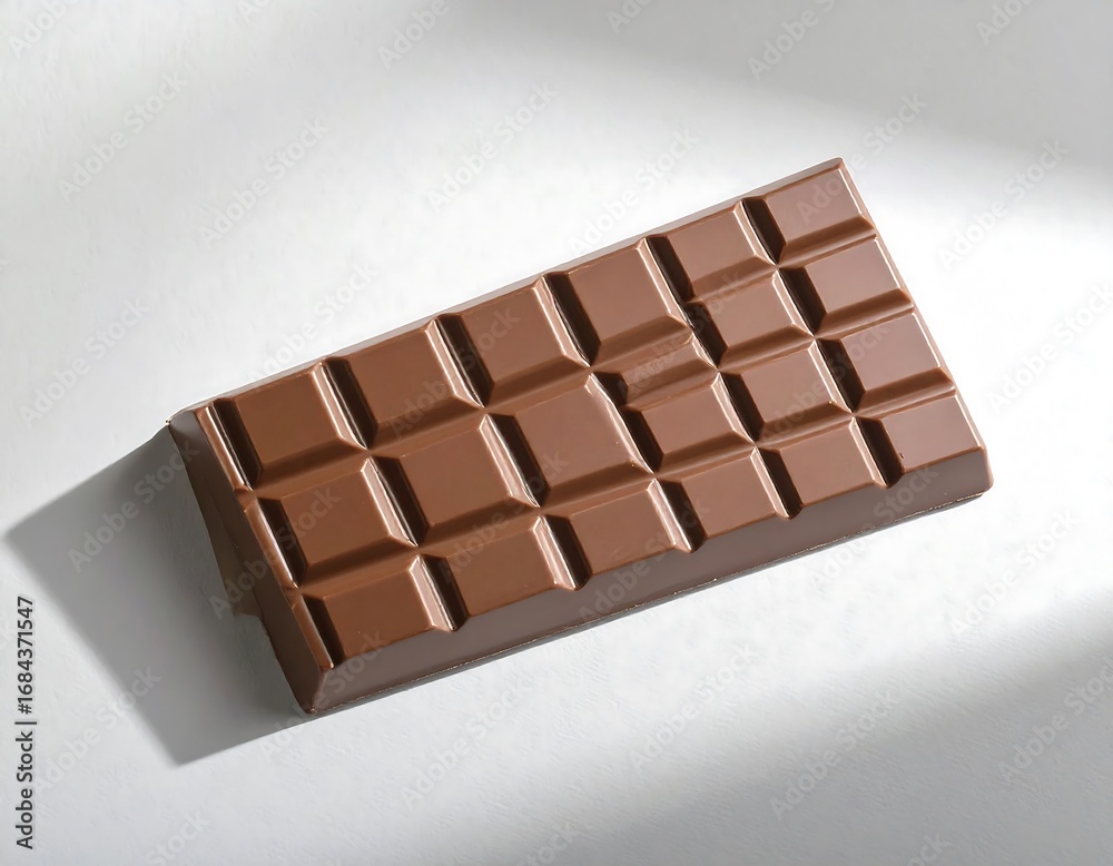 Fototapeta premium A single chocolate bar