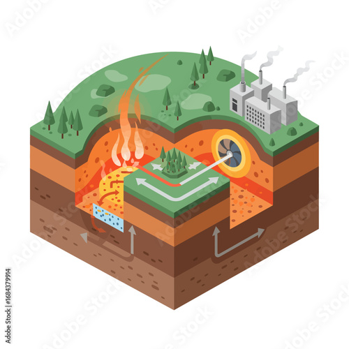 Sustainable Energy: A Cross-Section of Geothermal Power