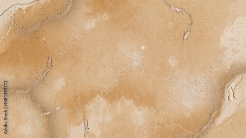 Distressed Sandstone Surface with Abstract Fractures Earthy Textured Backdrop Showing Weathered Patterns and Rough, Eroded Details