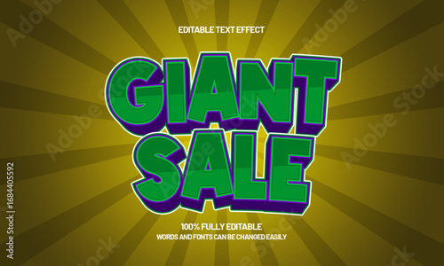 gint sale editable text effect for discount