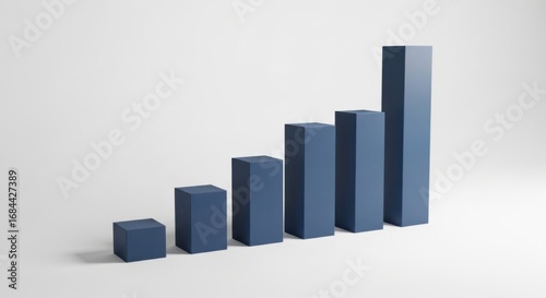 Growing Bar Chart Representing Positive Business Growth and Success Free Download Growing Bar Chart Representing Positive Business Growth and Success - GFXLoad