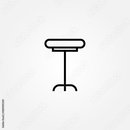 chair icon symbol illustration vector eps10 logo template design pattern seamless bright minimal design flat design realistic style simple design modern design