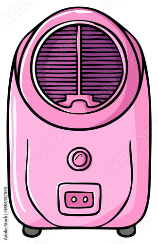 Pink Electric Portable Personal Mini Air Cooler Fan Appliance