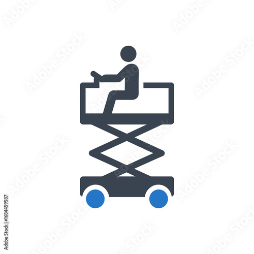 Scissor Lift Operator icon
