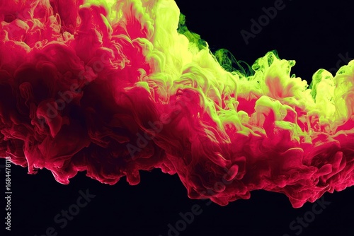 abstract colorful background with haze