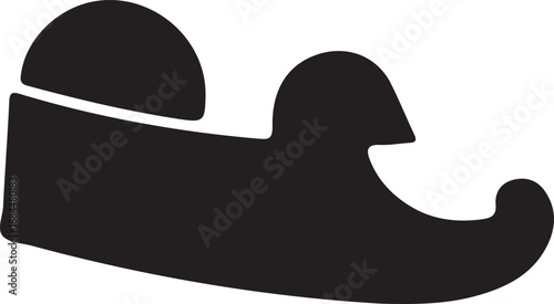 Sultan slipper silhouette