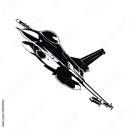 Combat aircraft design template