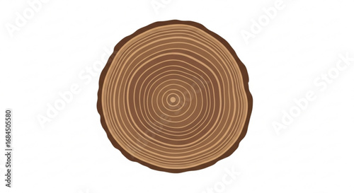 Tree ring growth rings tree trunk cross section wood texture nature forest circle pattern brown timber design