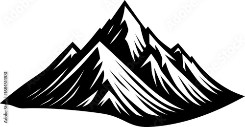 vector illustration of mountain