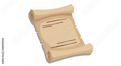 Old Scroll Paper Document Ancient History.