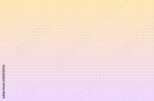 ドット絵 パステルカラーグラデーション背景 オレンジ・パープル〜Pixel art pastel color gradient background orange purple〜