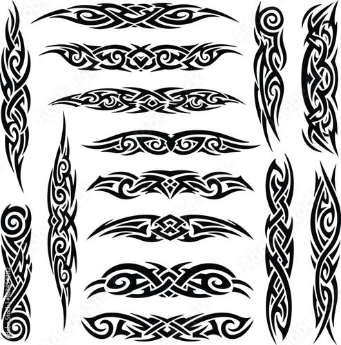 set of decorative elements for design