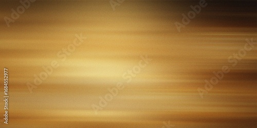 Golden Brown Horizontal Streaks with Subtle Texture and Gradient abstract background