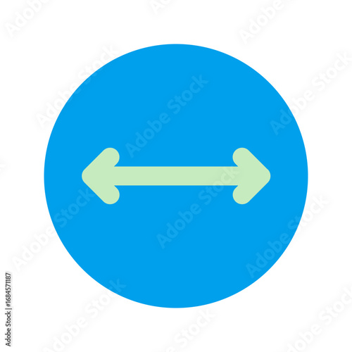 diameter duo tone icon