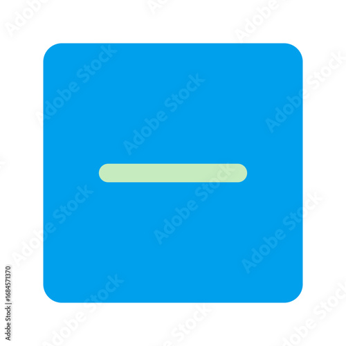 minus duo tone icon