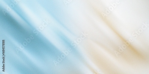 Soft Blue and Cream Diagonal Fabric Texture Background image