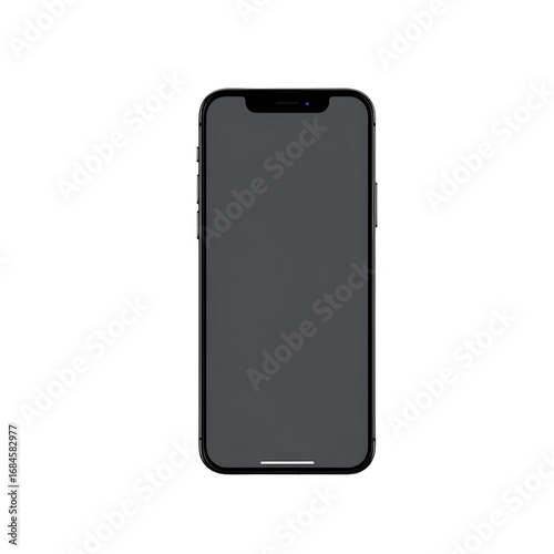 Smartphone Mockup on Transparent Background