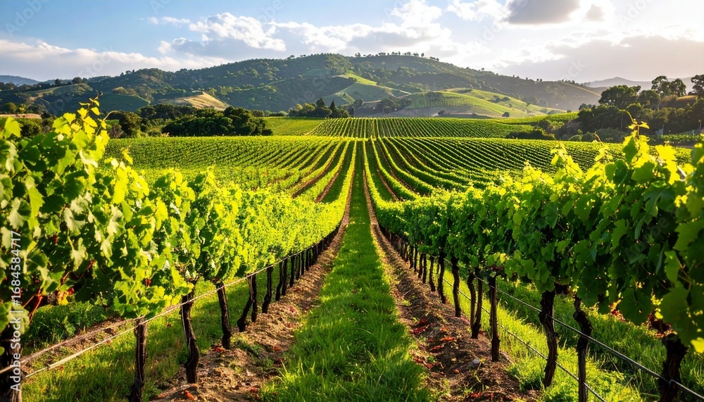 Obraz premium vineyard in france