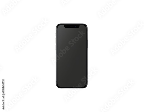 Smartphone Mockup on Transparent Background