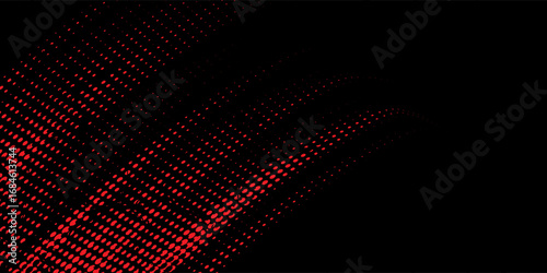 Red black brush stroke pattern car sticker abstract banner sporty lines red black color combination brush stroke pattern grunge motorsport racing design, Eps 10.
