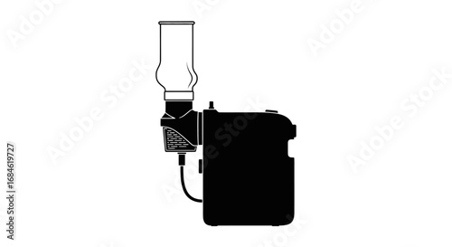 automatic fish feeder, aquarium accessory, silent operation, easy installation, reliable pet care equipment, convenient feeding solution for fish tank