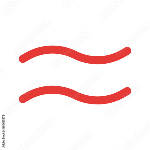 approximately equal flat icon