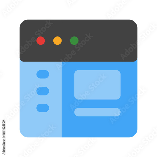 dashboard performance flat icon
