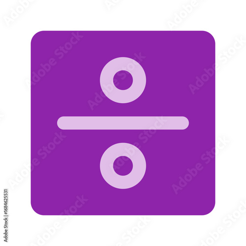division flat icon