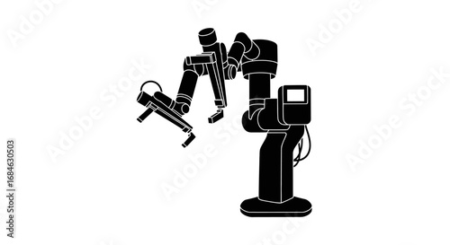 robotic arm, medical robot, automation, technology, precision, surgery, manufacturing, industrial robot, 