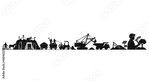 mining industry evolution from traditional to modern extraction methods